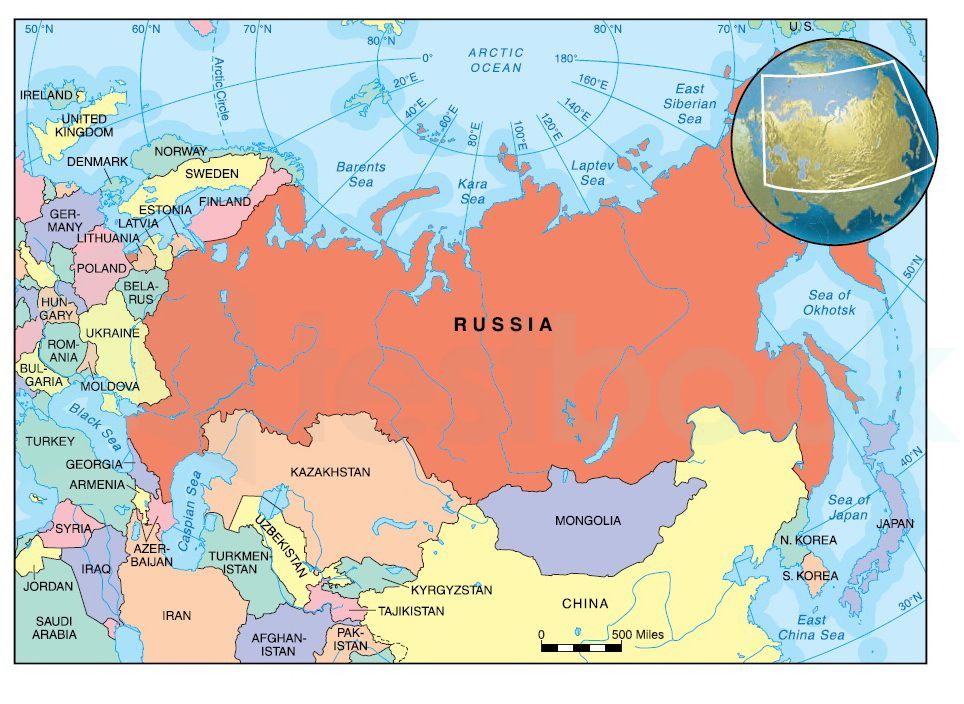 How Many Countries Border With Russia